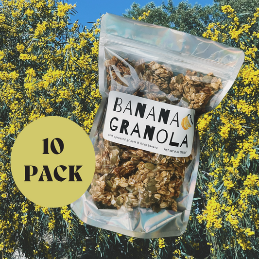 9 oz Banana Granola  - 10 Pack